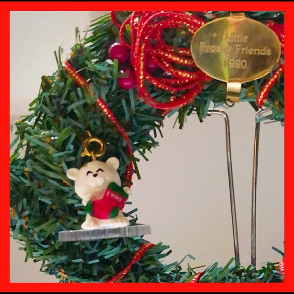 1990 3 FROSTY FRIENDS ORNAMENTS & OFFICIAL DISPLAY - Picture 2 of 5
